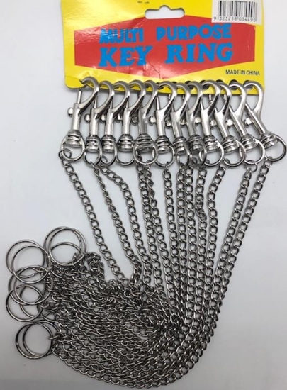 Picture of KEY RING METAL CHAIN 19CM