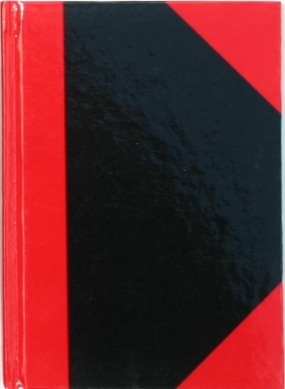 Picture of NOTE BOOK A6 RED CNR GLOSS