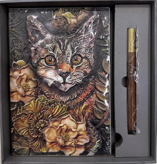 Picture of JOURNAL WITH PEN CAT