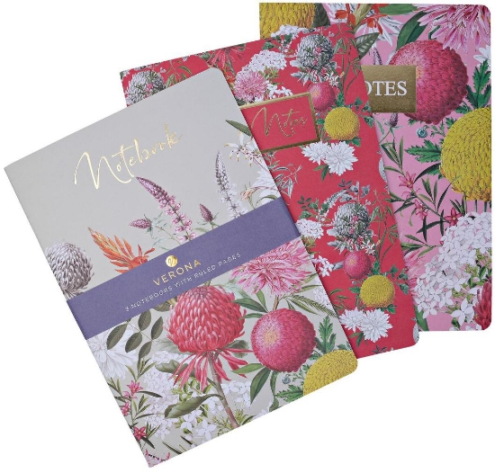 Picture of NOTEBOOK A4 VERONA 3 PK