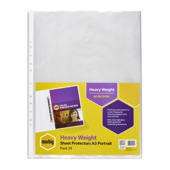 Picture of MBG DOCUMENT PROTECTOR A3 PVC