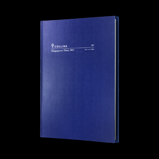 Picture of DIARY 2027 KINGSGROVE A5 DTP BLUE