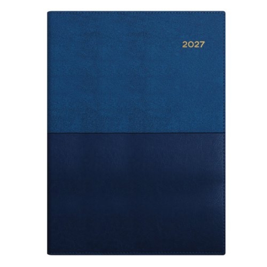 Picture of DIARY 2027 COLLINS VANESSA A4 1DTP BLUE