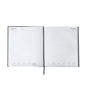 Picture of DIARY 2027 CMBLD A4 2 PAGE/DAY BLACK
