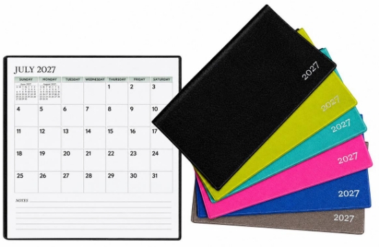 Picture of 2027 DIARY POCKET MTH AT GLANCE