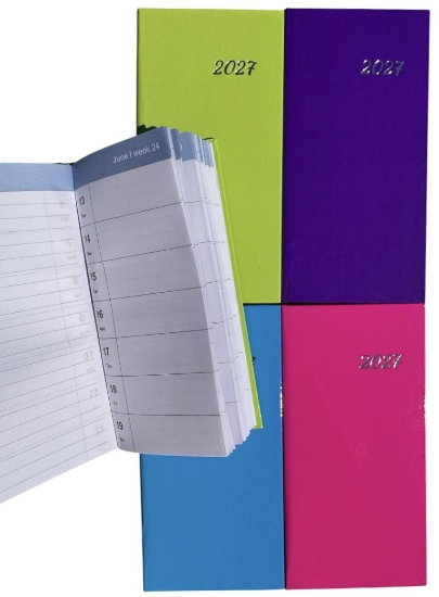 Picture of 2027 DIARY SLIM WTP SOLID COLOUR