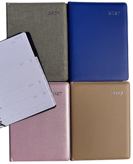 Picture of 2027 DIARY A4 WTV PU WIRO