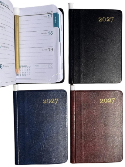 Picture of 2027 DIARY WTV POCKET WITH PENCIL