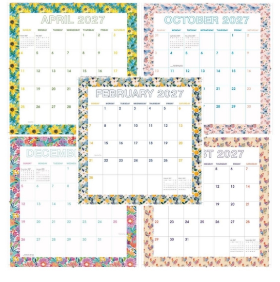 Picture of 2027 CALENDAR MAGNETIC 30X30CM